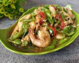 Cara Membuat Udang Buncis Saus Tiram 5