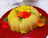A picture of step 8 of Tropical Jackfruit agar-agar pudding.