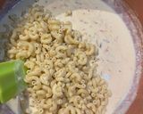 Φωτογραφία βήματος 6 της συνταγής Mac n' Cheese με μπέικον και τσένταρ (ελαφρύ για δίαιτα)