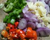 Foto langkah ke 3 dari resep Tahu pok-pok cabe garam.