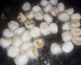 A picture of step 4 of Kesari paneer.