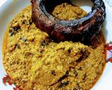 A picture of step 4 of GroundNut Egusi Soup.