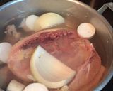 Hình bước làm 4 của món Phở gà rán