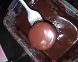 A picture of step 3 of Double chocolate biscuits.