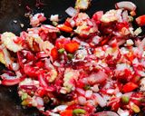 A picture of step 2 of Pink Pasta.