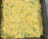 A picture of step 8 of Cheesy Broccoli Cornbread 🧀🥦.