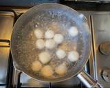 Glutinous rice balls with sago in coconut milk dessert recipe step 5 photo