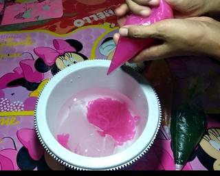 CENDOL pelangi tepung HUNKWE - Step 4