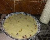 A picture of step 5 of Seffa with Raisins for Suhoor.