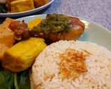 Foto langkah ke 8 dari resep Nasi Hainan dan Ayam Hainan Goreng Sambal Ijo.