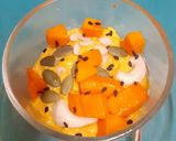 A picture of step 4 of Mousse de Mango Or Mango Fool (No Cook Recipe).