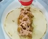A picture of step 10 of Chicken Wraps.