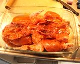 Foto del paso 1 de la receta: Pollo arpegiado, con salsa verdolaga sincopada, con inspiración de Gong