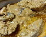 A picture of step 4 of Fish curry.
