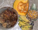 Foto langkah ke 1 dari resep Kolak Pisang Nanas Labu tanpa Santan.