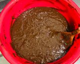 Foto langkah ke 4 dari resep Banana Chocolate Bread.