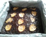 Foto langkah ke 8 dari resep BANANA BROWNIES no mixer (Bisa panggang/kukus).