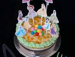 PUDING CAKE edisi ULANG TAHUN langkah memasak 7 foto
