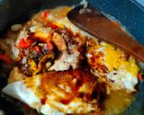 Foto langkah ke 4 dari resep Telor ceplok saus tiram.