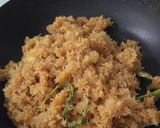 Foto langkah ke 2 dari resep Ketan magicom dengan unti kelapa gula merah.