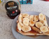 A picture of step 2 of My Banana on Toast with Maple Syrup.