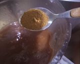 A picture of step 3 of Khatti meethi chutney.