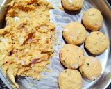 A picture of step 3 of Oats and Moong dal Patties.