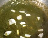 पालक पनीर(palak paneer reccepie in hindi) रेसिपी चरण 4 फोटो