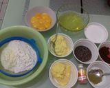 Foto langkah ke 2 dari resep (6.1) Army Chiaseed Marmer Cake (No BP, Pelembut dan Pewarna).