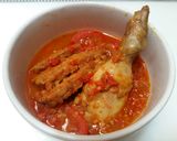 Foto langkah ke 7 dari resep Ayam Penyet Kuah.