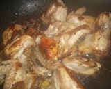 A picture of step 3 of Stir fry Rosemary chicken.