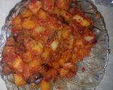Foto langkah ke 6 dari resep Kentang balado ati ampela.