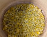 A picture of step 3 of Creamy Corn Pasta with Basil.