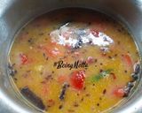 A picture of step 7 of Kathiyawadi Toor Dal.