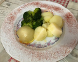 Foto del paso 3 de la receta: Brócoli con patatas y cebolla hervido y aliñado con Vidalim