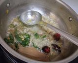 A picture of step 4 of Lauki Chana dal (no onion no garlic).