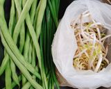 Hình bước làm 1 của món Phở xào