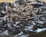 A picture of step 5 of ChocoTruffle  Cake🍰.