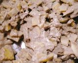 A picture of step 2 of Kuttu ki pakodi.