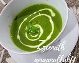 A picture of step 4 of Spinach and Cheese Soup.