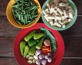 Foto langkah ke 1 dari resep Tumis tempe kacang panjang.