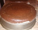 A picture of step 1 of Chocolate Mousse Cake.