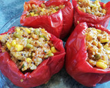 Foto del paso 7 de la receta: Pimientos veggies con quinoa