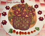 A picture of step 8 of Kele,spinach,beetroot quinoa,oatmeal paratha.