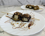 Foto del paso 5 de la receta: Brochetas de berenjena con feta