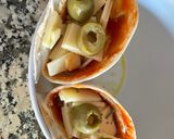 Foto do passo 6 de Pizza cone de wrap na air fryer