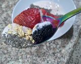 Une image de l'étape 4 de Smoothie bowls fruits rouges.