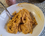 Foto del paso 5 de la receta: Hamburguesa de Garbanzos especiados, cebolla y pimiento rojo
