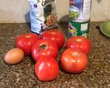 Foto del paso 1 de la receta: Tomates rellenos "fin de mes"