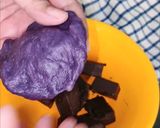 Foto langkah ke 7 dari resep Taro Bun Isi Coklat.